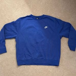 Blue Nike Crewneck